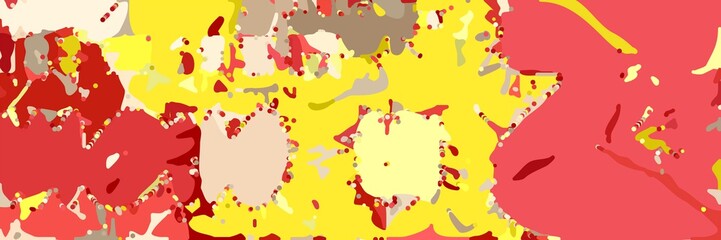 abstract modern art background with shapes and pastel orange, firebrick and pastel red colors