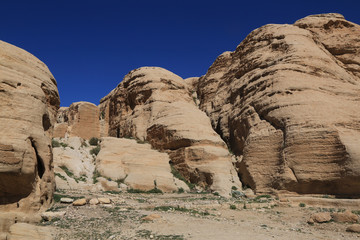 Felsenstadt Petra in Jordanien