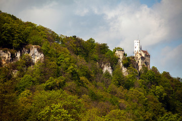 Schloss Lichtenstein, Landschaftsaufnahme