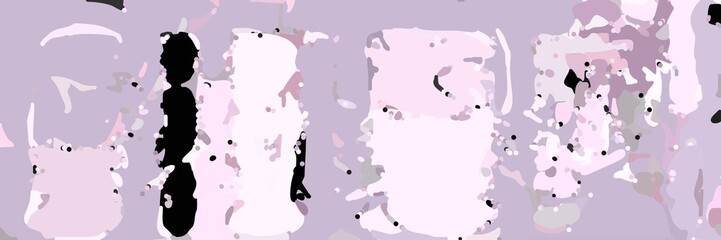 abstract modern art background with shapes and thistle, black and rosy brown colors