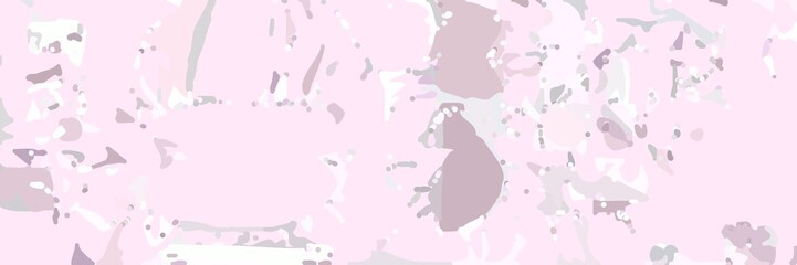 abstract modern art background with shapes and lavender blush, silver and thistle colors