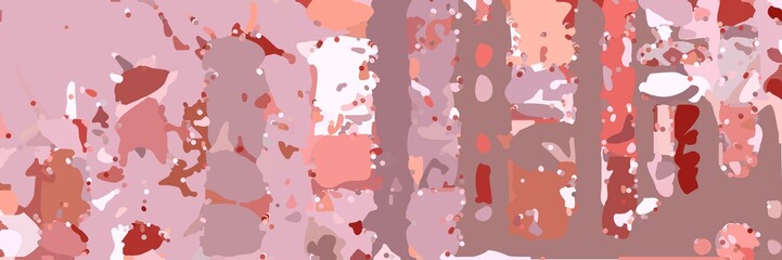 abstract modern art background with shapes and rosy brown, lavender blush and firebrick colors