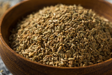 Raw Brown Organic  Ajwain Seed
