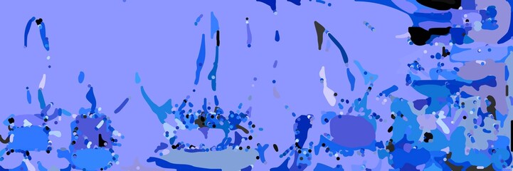 abstract modern art background with corn flower blue, strong blue and royal blue colors