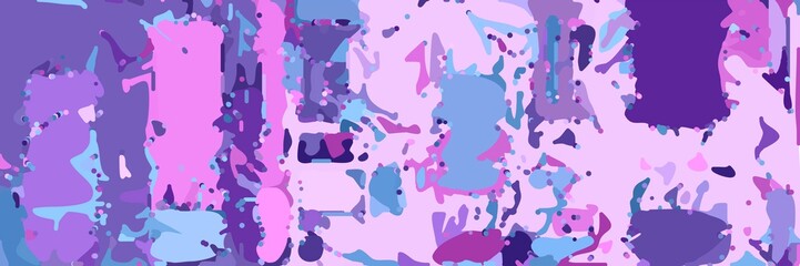 abstract modern art background with shapes and medium purple, lavender and dark slate blue colors