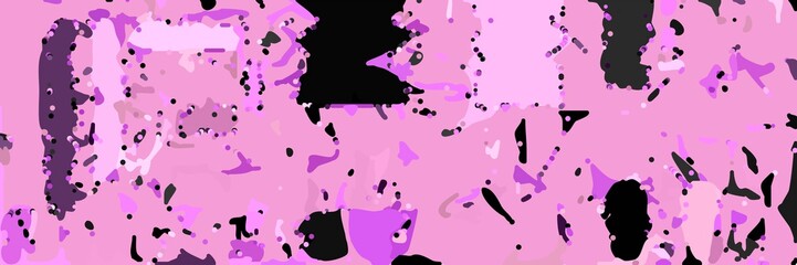 abstract modern art background with shapes and plum, very dark pink and medium orchid colors