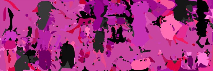 Fototapeta na wymiar abstract modern art background with shapes and mulberry , very dark pink and purple colors
