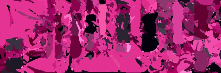 abstract modern art background with shapes and medium violet red, very dark pink and mulberry  colors