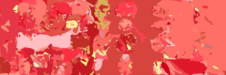 abstract modern art background with tomato, skin and salmon colors
