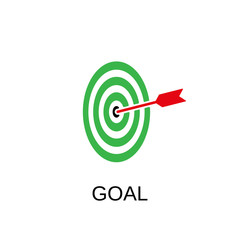Goal icon. Goal symbol design. Stock - Vector illustration can be used for web.