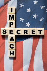 Fototapeta na wymiar Secret Impeach