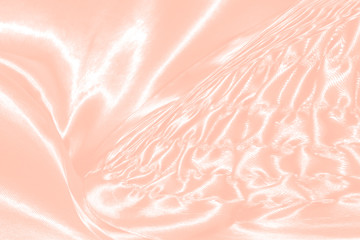 soft fabric orange color abstract background