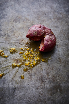 Smashed Passion fruit
