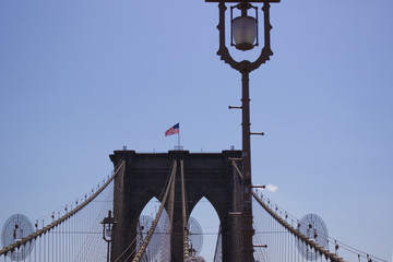 Bridge new york sky architecture