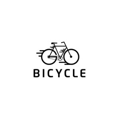 Bicycle logo vector graphic design