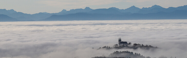 pöstlingberg im nebel