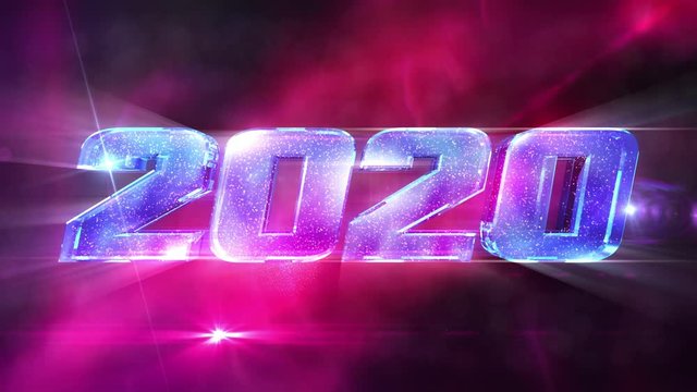 New Year 2020 Loopable Background