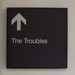 the troubles in black square