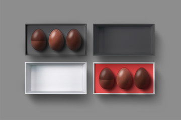 set of easter egg box