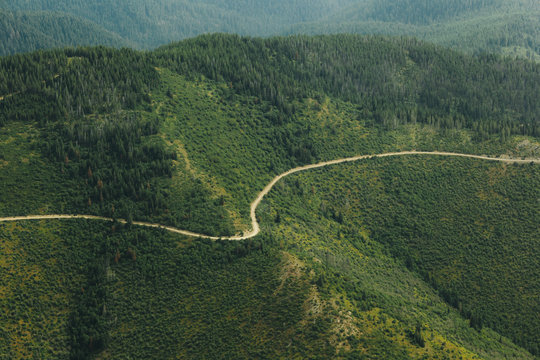Winding Mountain Road