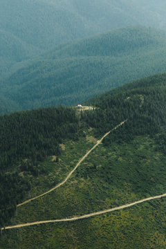 Road to the Top of a Mountain