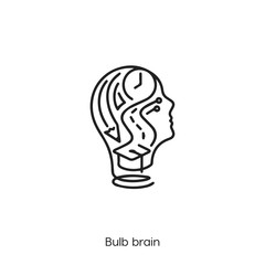 brain icon vector