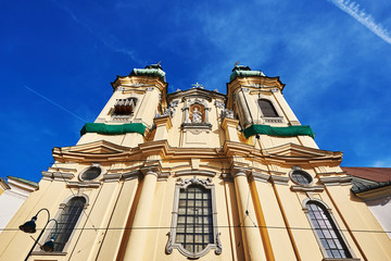 Ursuline Church in Linz, Austria, dedicated to Archangel Michael