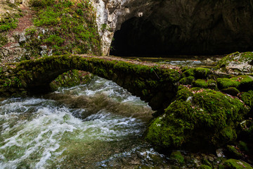 Natural tunnel in Rakov Skocjan Valley