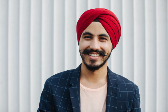 Portrait of Indian Sikh Man