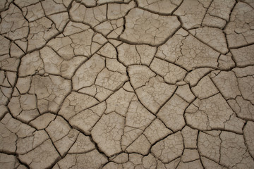 estrías de la tierra seca