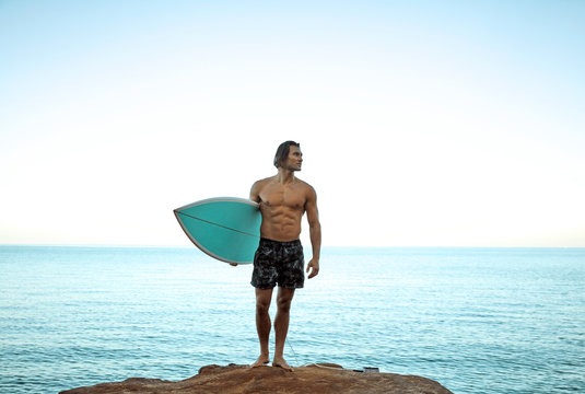 Young surfer