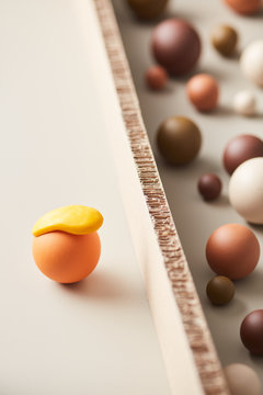 Spheres for concept of border between countries