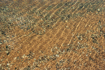 Clear shallow lake