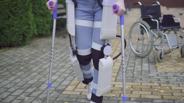 exoskeleton is helping disabled individuals walk again