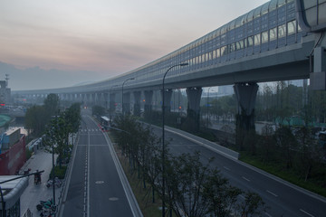 Subway track