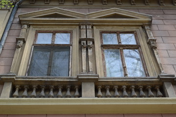 Obraz premium facade of an old building