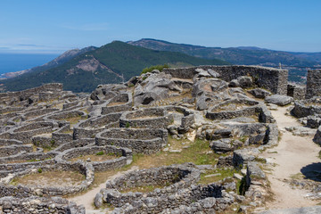 Castro de Santa Trega, Rovine Celtiche, Galizia, Spagna