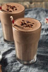 Homemade Chocolate Cake Milkshake