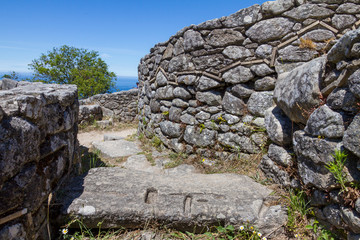 Castro de Santa Trega, Rovine Celtiche, Galizia, Spagna