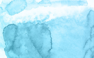 blue watercolor background