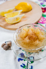 dessert - fresh homemade apple compote