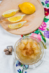 dessert - fresh homemade apple compote