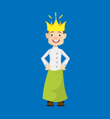 Chef - Wearing a Crown