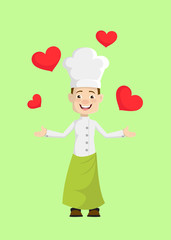 Chef - Presenting Hearts