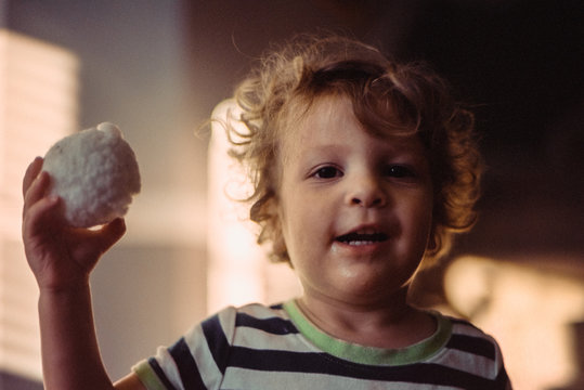 Toddler Playing Games