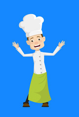 Chef - In Cheerful Pose