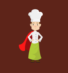 Chef - In Super Hero Costume