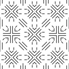 Geometric Lines Seamless Pattern, Line Seamless Pattern