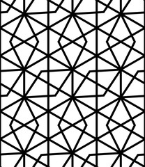 Geometric Shape Seamless Pattern