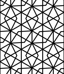 Geometric Shape Seamless Pattern